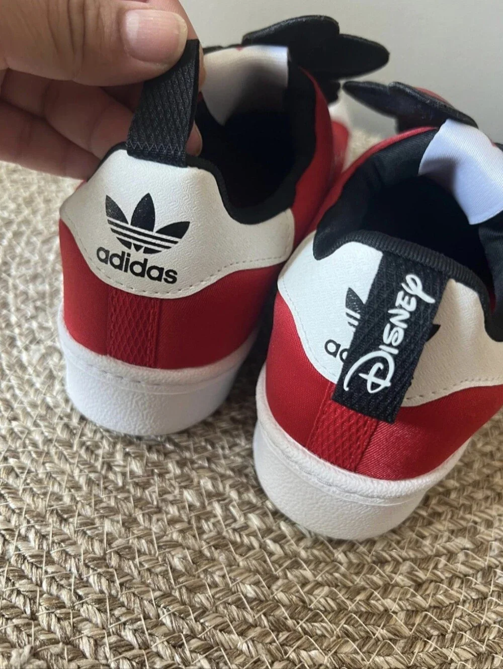 Adidas Superstar 360 Disney Minnie Mouse Girl's Tennis Shoes Size 2